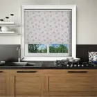 Odi Maroon Cordless Roller Blind