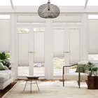 Perfect Fit Duolight Crackle Alabaster Thermal Conservatory Blind