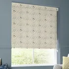 Emily Bond Margot Translucent Made To Measure Roller Blind Steel Blue
