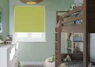 Trinity (blackout) Lime - Motorised Roller Blind