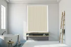 Code Cream - Waterproof Blackout Vertical Blind