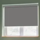 Banlight Duo Fr Concrete (blackout) Flame Retardant Roller Blinds