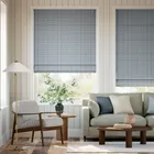 Giverny Navy Roman Blind