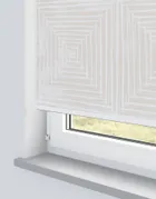 Blush Electrical Roller Blind - Adina