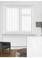 Rope White 89mm Daylight Vertical Blind
