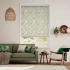Twist2go Choices Scandi Ferns Vintage Linen Sage Roller Blind