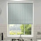 Orla Kiely Linear Stem Made To Measure Roller Blind Duckegg