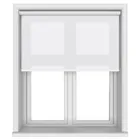 Unicolour White Motorised