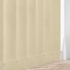 Symphony Black Out Cream Vertical Blind