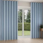 Laura Ashley Louise Star China Blue Wave Curtain Blinds Uk