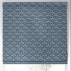 Laura Ashley Musica Velvet Made To Measure Roman Blind Dusky Seaspray