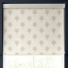 Emily Bond Yew Tree Made To Measure Blackout Roller Blind Linen