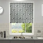 Orla Kiely Early Bird Made To Measure Roller Blind Cool Grey