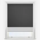 Double Roller Carnival Blackout Anthracite & Grey Double Roller Blind