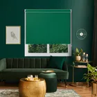 Origin Racing Green Pelmet Roller Blind