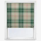Balmoral Teal Roman Blind