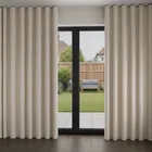 Laura Ashley Louise Star Almond Wave Curtain Blinds Uk