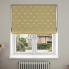 Sophie Allport Dragonfly Deep Mustard No Drill Blinds Uk