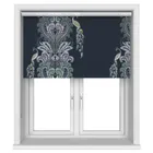 Sara Miller Peacock Filigree Petrol Blinds Uk