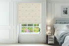 Sophie Allport Vector Dragonfly Teal/linen - Designer Roman Blind