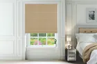 Lennox Caramel - Faux Silk Twist Fit No Drill Roman Blind