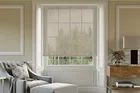 Morrison Light Brown - Woven Sheer Voile Roller Blind