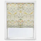 William Morris At Home Strawberry Thief Ochre Roman Blind