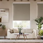 Vienna Blackout Sesame Roller Blind