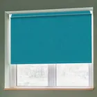 Polaris Teal (blackout) Grip Fit Roller Blinds