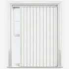 Voga White Textured Vertical Blind