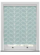 Orla Kiely Jumbo Linear Stem Aqua Roller Blind