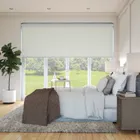 Zenith Wb Xl Blackout Ivory Extra Wide Electric Roller Blinds