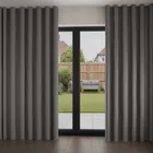 Mylo Charcoal Wave Curtain Blinds Uk