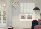 Laurel Stripe Taupe - Twist&fit Roman Blind