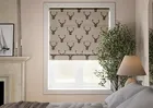 Stags Charcoal - Roman Blind