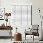 Alina Faux Wood Blinds With Lunar Tape - Elegant Window Covering