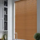 Dark Pine Wooden Venetian Blinds