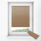 Honey Perfect Fit Wooden Blinds