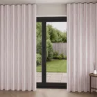 Laura Ashley Painterly Stripe Pink Wave Curtain Blinds Uk