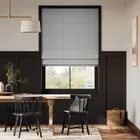 Giverny Slate Roman Blind