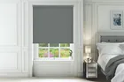 Cambridge Safe+ Graphite - Fire Retardant & Moisture Resistant Blackout Roller Blind