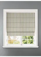 Seedling Stripe Cucumber Retro Floral Roman Blind