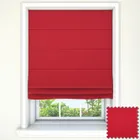 Fryetts Accent Coral Roman Blinds