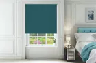 Alpha Blackout Teal - Fire Retardant Moisture Resistant Blackout Roller Blind