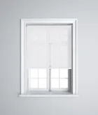 Essence Fr 1% White 3m Roller Blinds