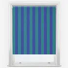 Sonova Studio Whitby Stripe Midnight Green Roller Blind