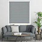 50mm Ash Grey Wooden Blinds