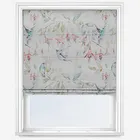 Voyage Fucshia Flight Cream Roman Blind