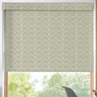 Orla Kiely Linear Stem Translucent Made To Measure Roller Blind Pebble