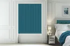 Ibiza Teal- Blackout Vertical Blind